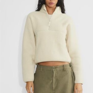 Aritzia TNA Polartec® Thermal Pro® 1/2 Zip Sweater
